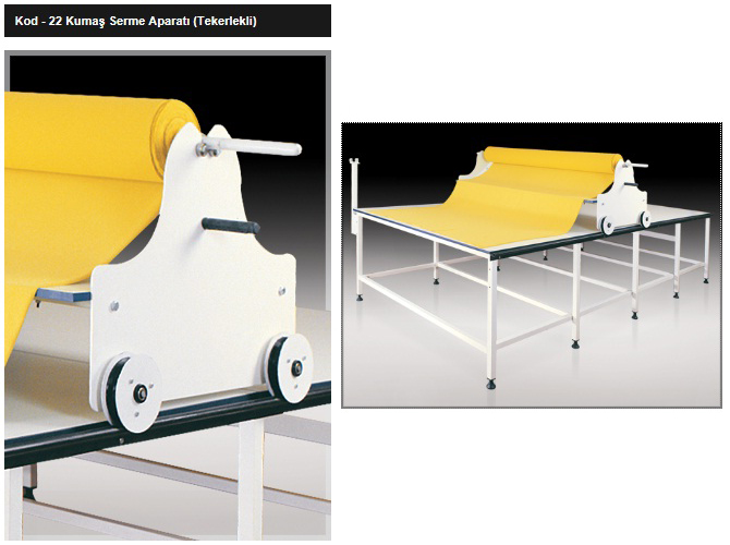 tekerl? kumas serme aparat?